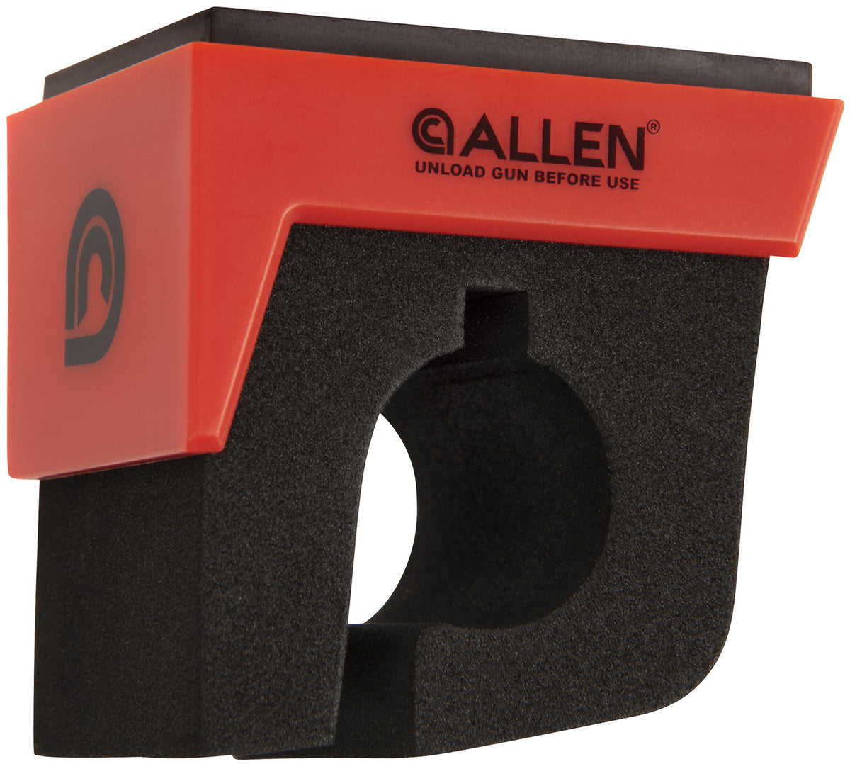 Allen 5657 Firearm & Fishing Rod Magnetic Holder Black/Red Magnet Holds 1 Rifle/Shotgun