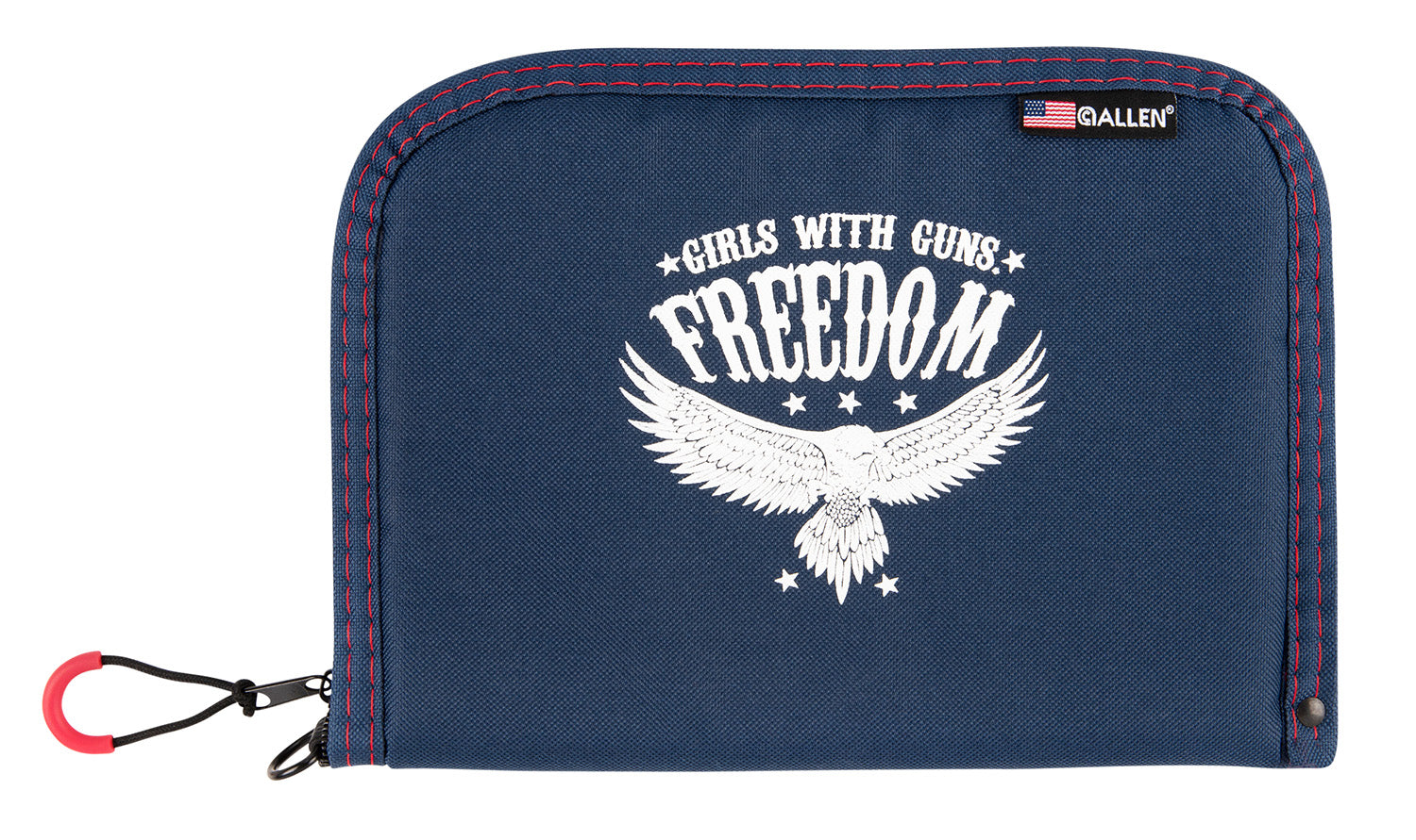 Girls With Guns 9071 Freedom Navy w/White Letters & Picture Polyester Holds Handgun