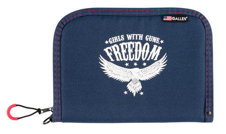 Girls With Guns 9071 Freedom Navy w/White Letters & Picture Polyester Holds Handgun