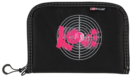 Girls With Guns 9075 Love Black w/Pink Love Graphic Polyester Holds Handgun
