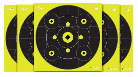 EZ-Aim 15577 Splash Reactive Bullseye Gallery Non-Adhesive 12 Pack