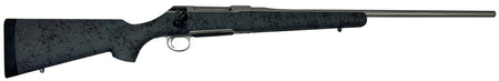 Sauer S1HSGP65P 100 6.5 PRC Caliber with 4+1 Capacity, 24" Barrel, Gray Cerakote Metal Finish & Gray Black Webbed Fixed HS Precision Stock Right Hand (Full Size)