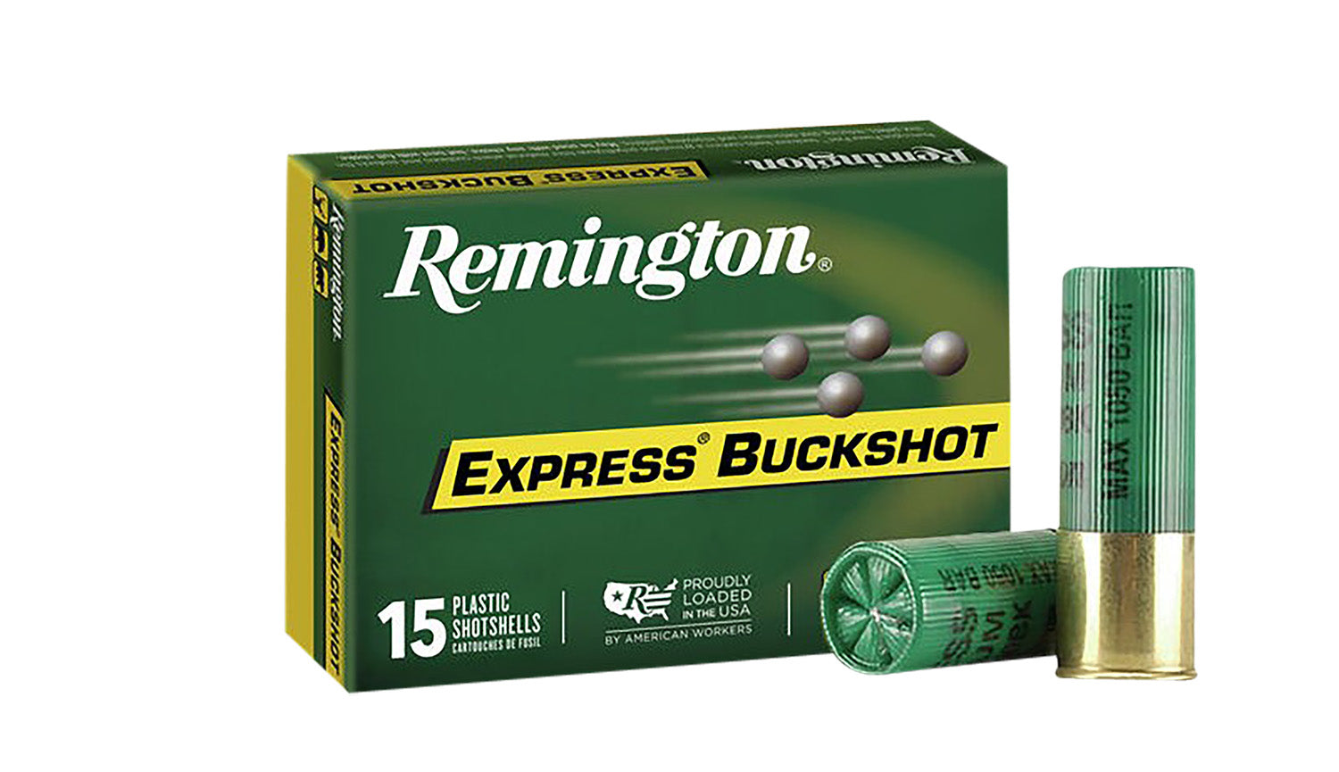 Remington Express 9 Pellets 12 Gauge 2.75 in 1-1/8 oz 00 Buck
