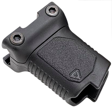 Strike Industries ARCMAGRAILSBK Angled Vertical Grip Short Black Polymer with Cable Management Storage for Picatinny Rail