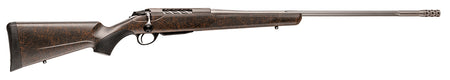 Tikka JRTXRBS315 T3x Lite Full Size 243 Win 3+1 22.40" Stainless Fluted Barrel, Drilled & Tapped Stainless Steel Receiver, Orange Webbed Black Roughtech Synthetic Stock