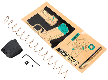 Strike Industries EMPCTP9 Magazine Extension Kit +5rd Made of Black Polymer for Most Canik TP9