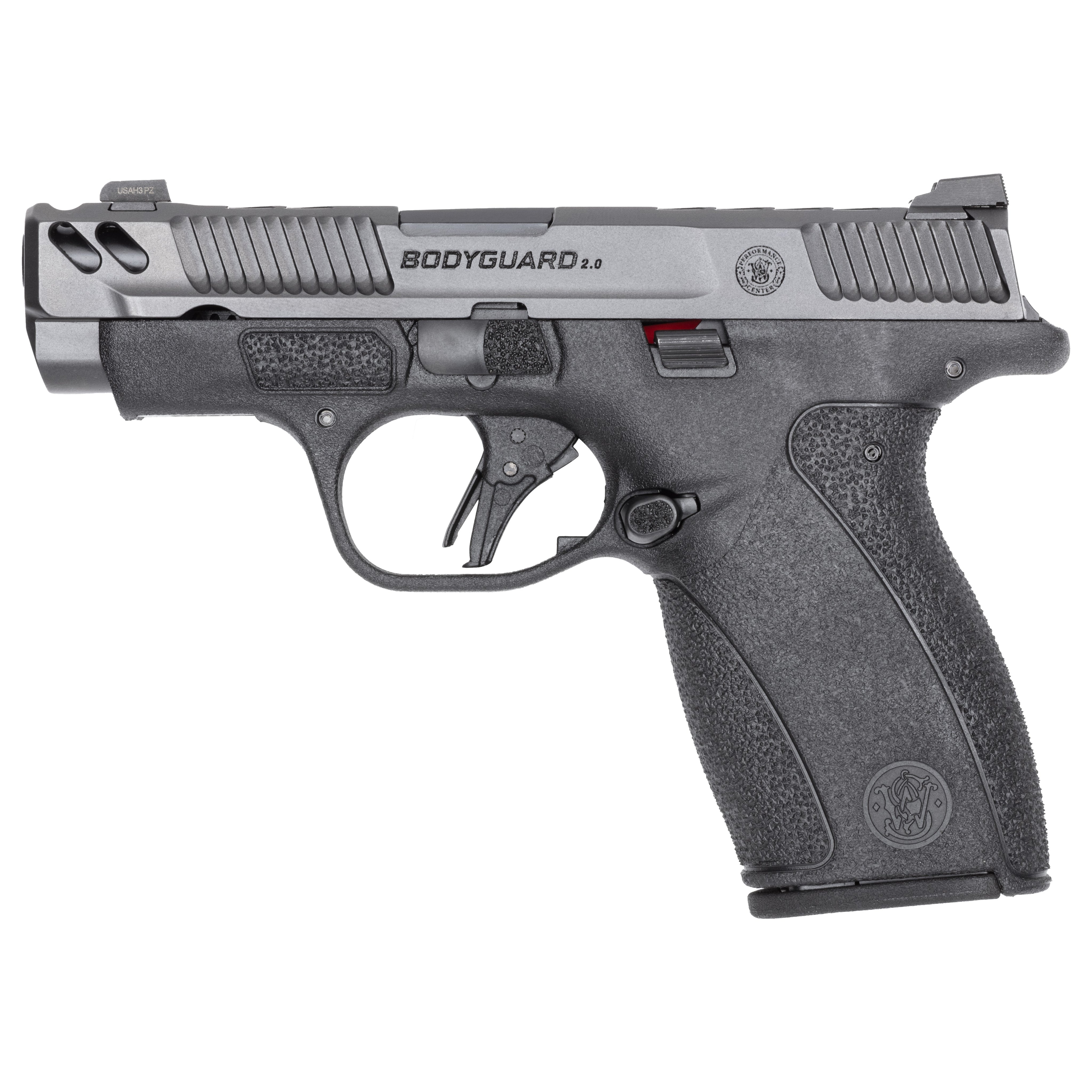 S&W BODYGRD 2.0 PC 14416 380 3.1 10/12R GRY/BLK