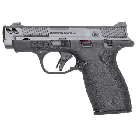 Smith & Wesson 14419 Bodyguard 2.0 Bodyguard 2.0 Carry Comp *CA Compliant Micro 380 ACP 10+1 3.10" Black Armornite PowerPort Vented Barrel, Gray Armornite Stainless Steel Ported/Serrated Slide, Black