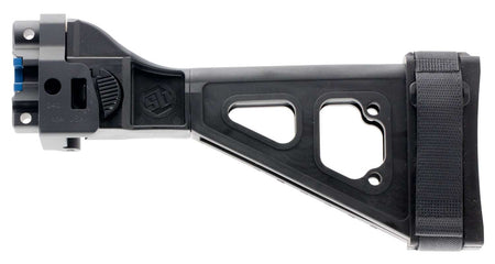 SB TACTICAL SBT5A BLACK FOLDING BRACE SBT LOGO HK MP5K/SP5K/SP89 CLONES