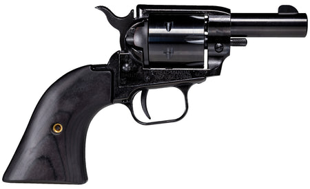 Heritage Mfg BK22B3-BBK Barkeep 22 LR 6 Shot, 3.60" Black Oxide Steel Barrel, Black Oxide Zinc Alloy Frame, Black Oxide Cylinder, Black Laminate Grip, Manual Safety, Exposed Hammer