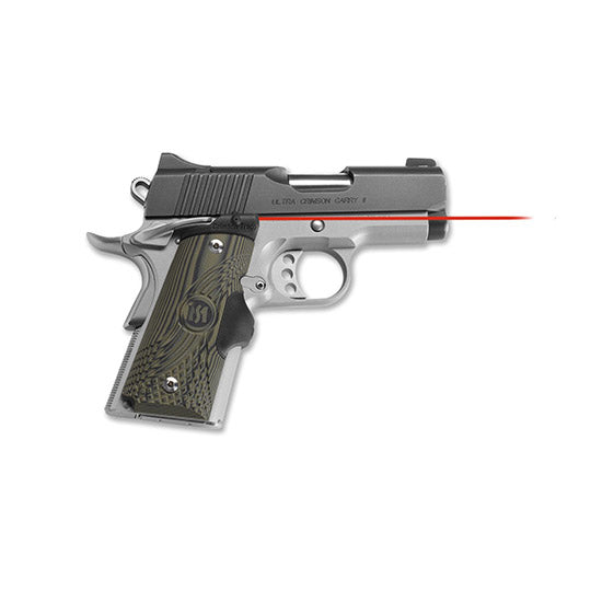 CTC LASERGRIPS 1911 COMPACT G10 GREEN