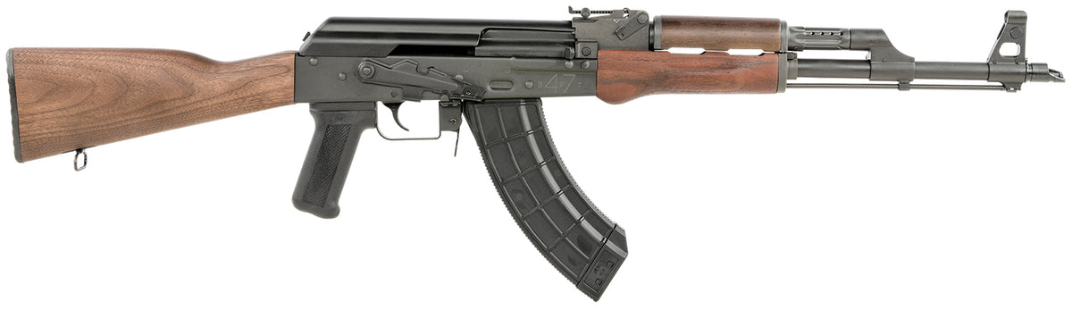 Century Arms RI4416N BFT47 7.62x39mm 30+1 16.50" Chrome Moly Steel Barrel w/Slant Compensator, Black Phosphate Finished Receiver, Walnut Wood Stock, Black Polymer Grip