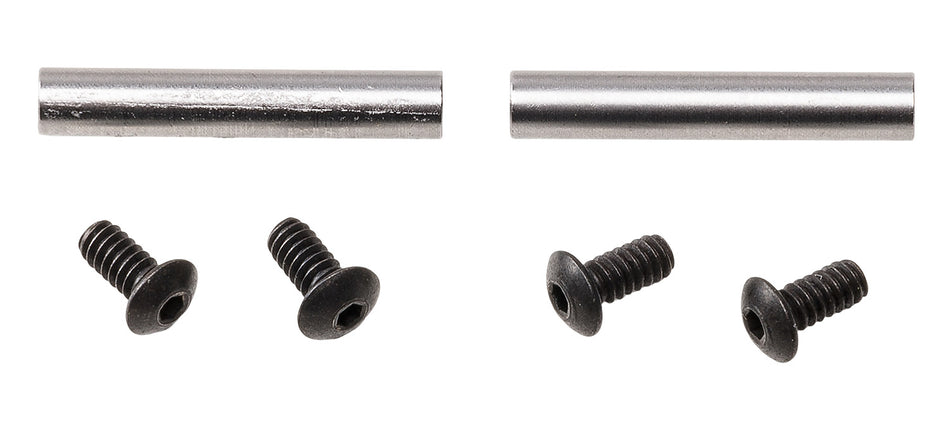 Rise Armament 12005 Anti-Walk Pin Set Black Stainless Steel AR Platform