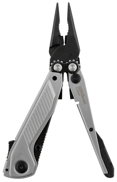 S.O.G SOG29550141 Flash MT Black/Silver Cryo D2 5.60" Long Plain Blade