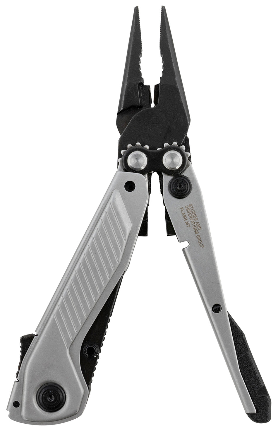 S.O.G SOG29550141 Flash MT Black/Silver Cryo D2 5.60" Long Plain Blade