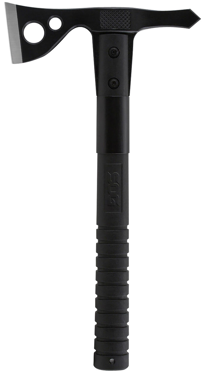 S.O.G SOGF06TNCP FastHawk 2" Blade 420HC SS Blade Black Side Hammer Checkering w/"SOG" GRN Handle 12.50" Long Tomahawk