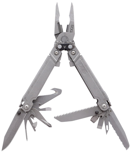 S.O.G Power-Access Multitool Stone Washed Stainless Steel