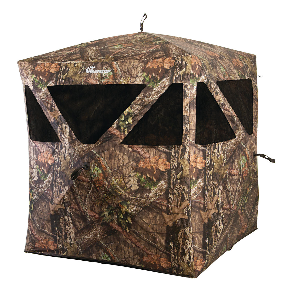 Ameristep AMSAMEBL3031 Care Taker Run & Gun Hub-Style Mossy Oak Break-Up Country 300 Durashell Plus
