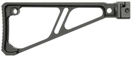 Midwest Industries MISTAPSFFES Side Folding Fixed Extruded Stock Black Anodized Aluminum for Picatinny Rail