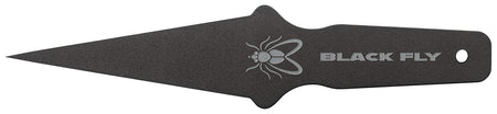 Cold Steel CS80STMA Black Fly Thrower Fixed Plain Black 1055 Carbon Steel Blade/Handle