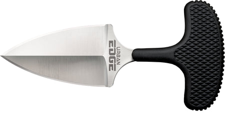 Cold Steel CS43XL Urban Edge 2.50" Fixed Plain Stone Washed Japanese AUS-8A SS Blade/Black Kray-Ex Handle