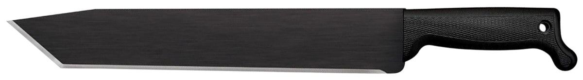Cold Steel CS97BTMS Tanto 13" Black Matte Baked-On Anti Rust 1055 Carbon Steel Blade/ Black Polypropylene Handle 15.63" Long Includes Sheath