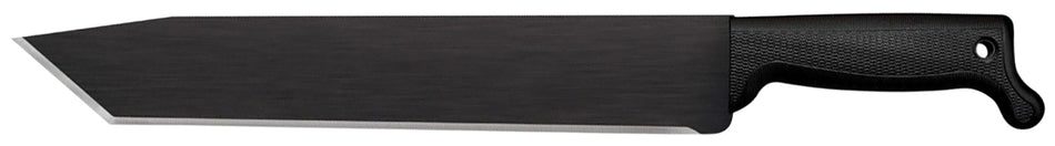 Cold Steel CS97BTMS Tanto 13" Black Matte Baked-On Anti Rust 1055 Carbon Steel Blade/ Black Polypropylene Handle 15.63" Long Includes Sheath