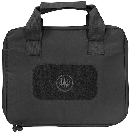 Beretta USA FO471001890999UNI Pistol Case Black 600D Polyester Holds 1 Handgun