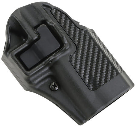 Blackhawk 410558BKR Serpa CQC OWB Size 58 Matte Black Polymer Belt Loop/Paddle Fits Ruger 57 Right Hand