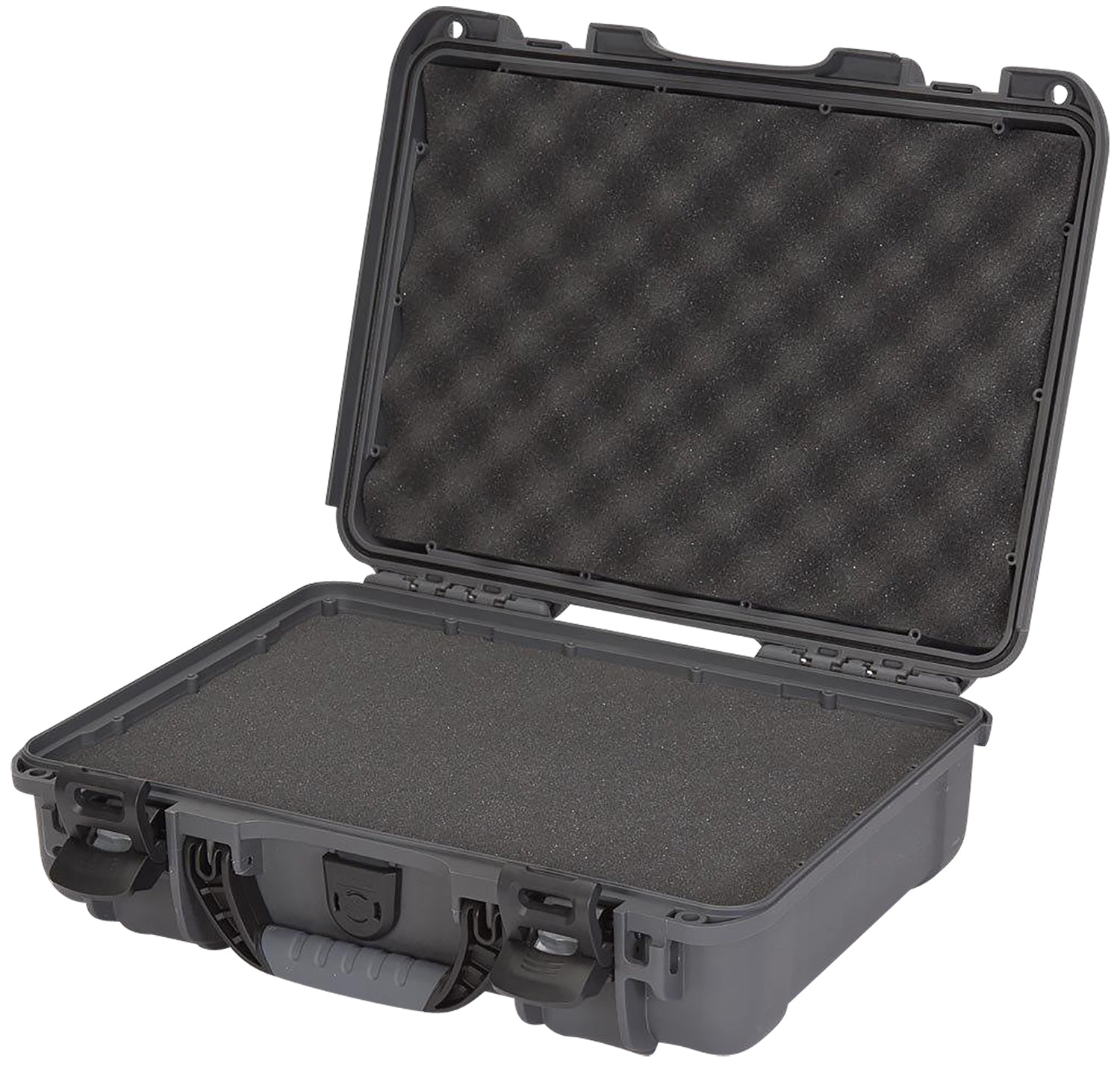 Nanuk 9101007 910 Waterproof Graphite Resin w/ Foam Padding&Airline Approved
