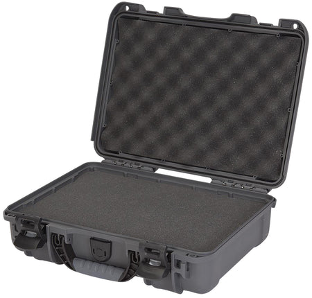 Nanuk 9101007 910 Waterproof Graphite Resin w/ Foam Padding&Airline Approved