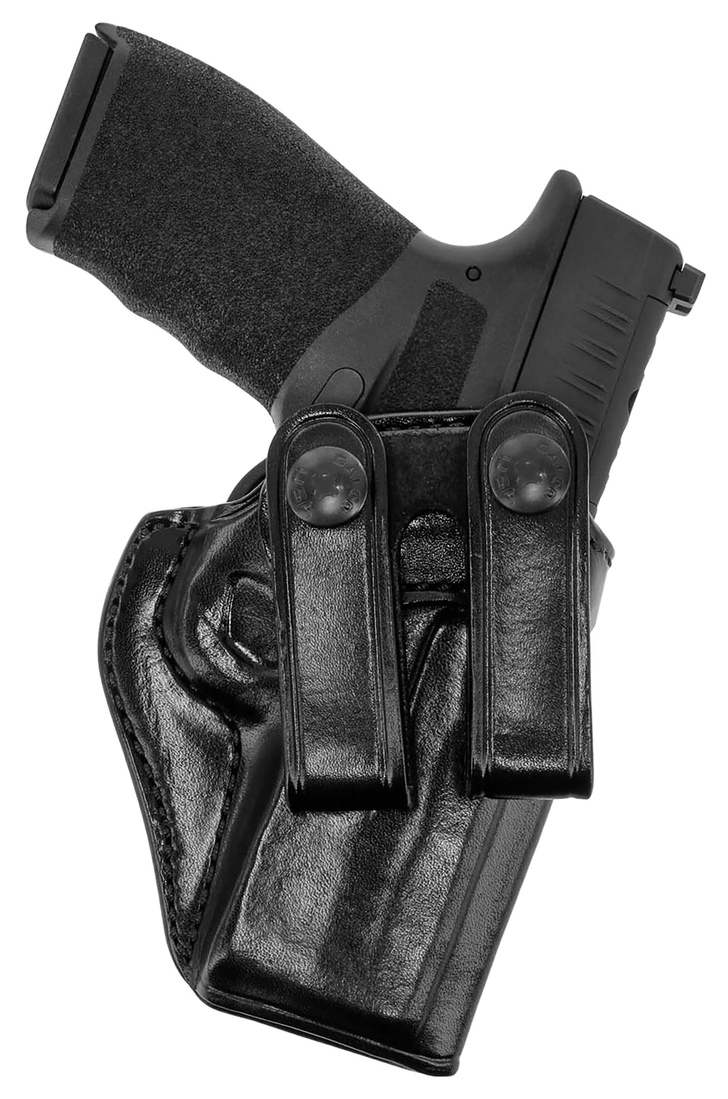 Galco SUM876RB Summer Comfort IWB Black Leather Belt Loop Fits Springfield Hellcat Pro Right Hand