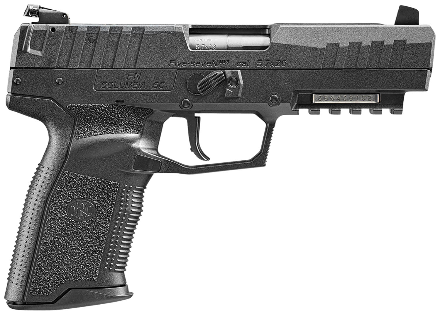 FN Five-seveN MRD, 5.7x28mm, 4.8" Barrel, Black, (2) 10-rd