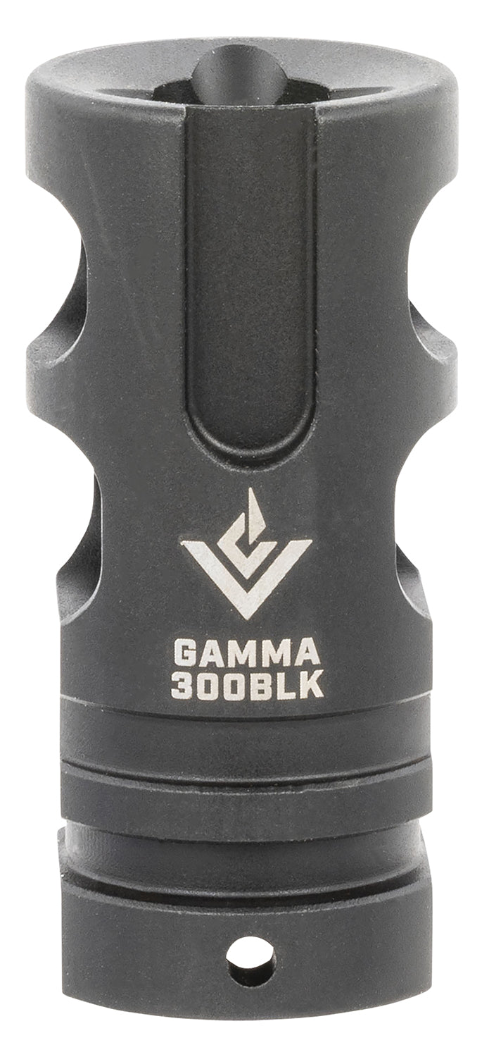 VG6 Precision APVG200003A GAMMA Black Nitride 17-4 Heat Treated Stainless Steel w/ 5/8"x24 RH tpi & 1.75" OAL for 300 Blackout/308 Win AR-15
