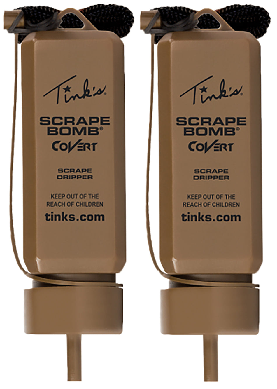 Tinks W5104 Covert Scrape Bomb 2 oz Dripper 2 Drippers
