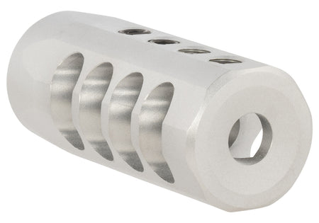 Christensen Arms 8100002300 Side-Baffle Natural Titanium, 1/2"-28 tpi Threads, 223 Cal (.920" D Bull barrel)
