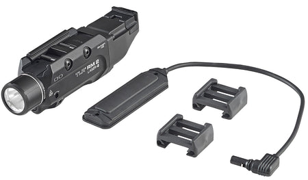 Streamlight 69453 TLR-2 RM w/Laser Black Aluminum, 1000 Lumens White LED Bulb/Green Laser, 297 Meters Beam, Picatinny Rail Mount