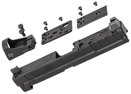 Springfield Armory XD4903 XD OSP Fits Springfield XD 9mm Luger, Black Steel, Suppressor Height Night Sights Includes Crimson Trace Red Dot & Cover Plate