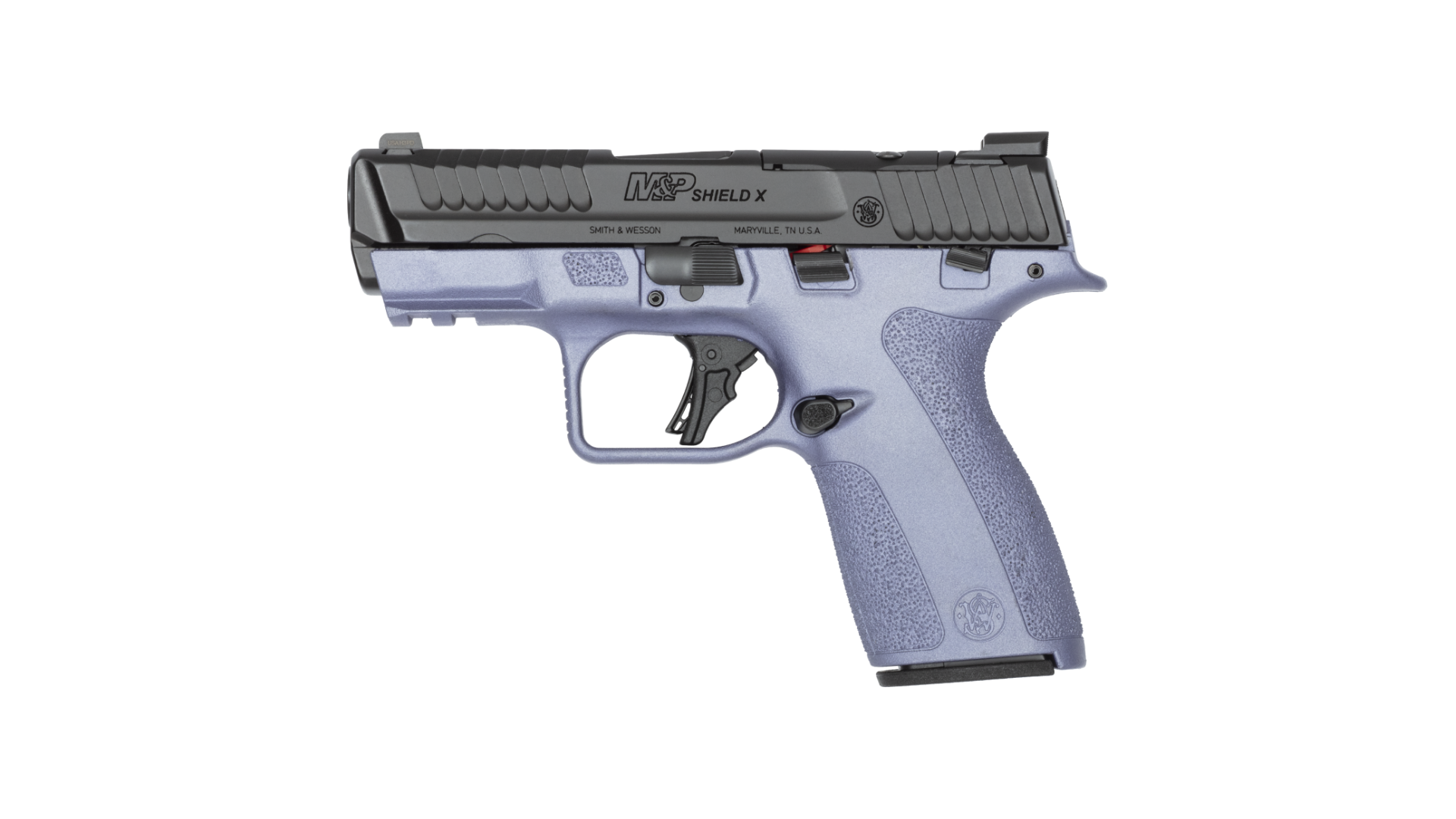 SHIELD X 9MM BLK/ORC 13+1 OR THUMB SAFETY