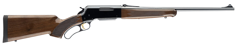 Browning 034009129 BLR Lightweight 300 Win Mag 3+1 24" Polished Blued/ 24" Button-Rifled Barrel, Polished Black Aluminum Receiver, Gloss Black Walnut/ Fixed Pistol Grip Stock, Right Hand