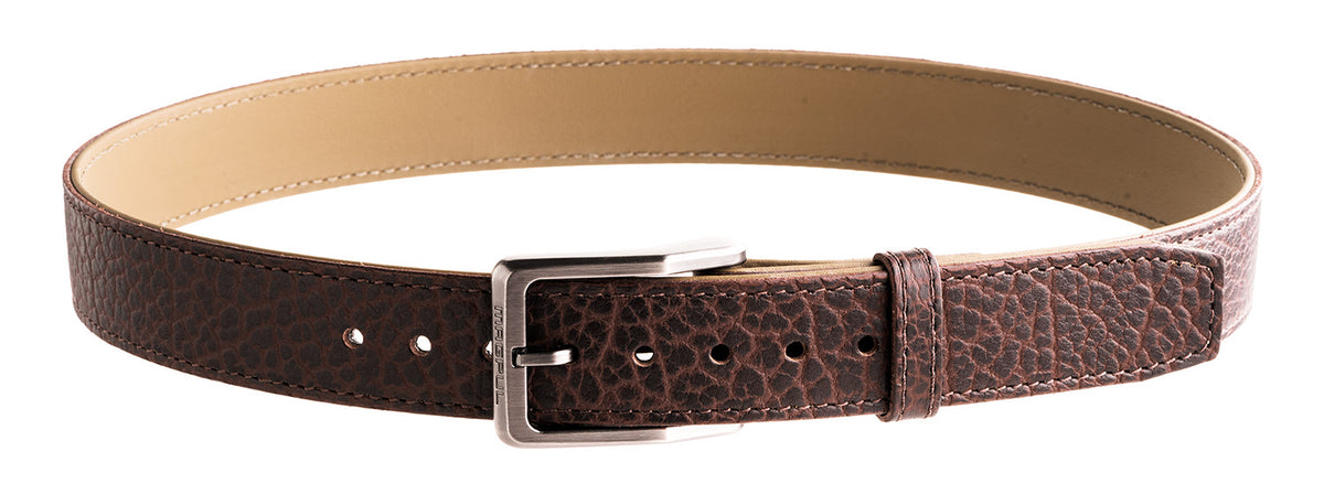 Magpul MAG127900132 Tejas EL Cibolo Chocolate Brown Bison Hide 32" 1.50" Wide Buckle Closure