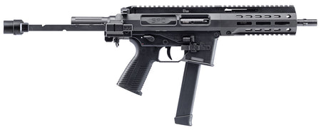 B&T Firearms 500003TBG SPC9 9mm Luger 33+1 9.10", Black, Tele Brace Adapter, Polymer Grip (Glock Mag Compatible)
