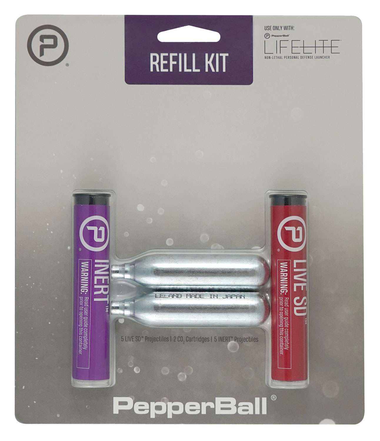 PEPPERBALL REFILL KIT 5 INERT 5 LIVE 2 CO2