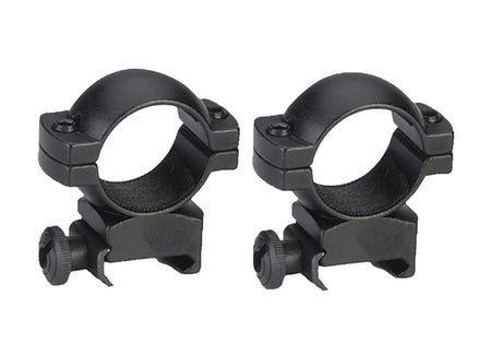 Traditions A793DS Scope Rings Matte Black 1" High