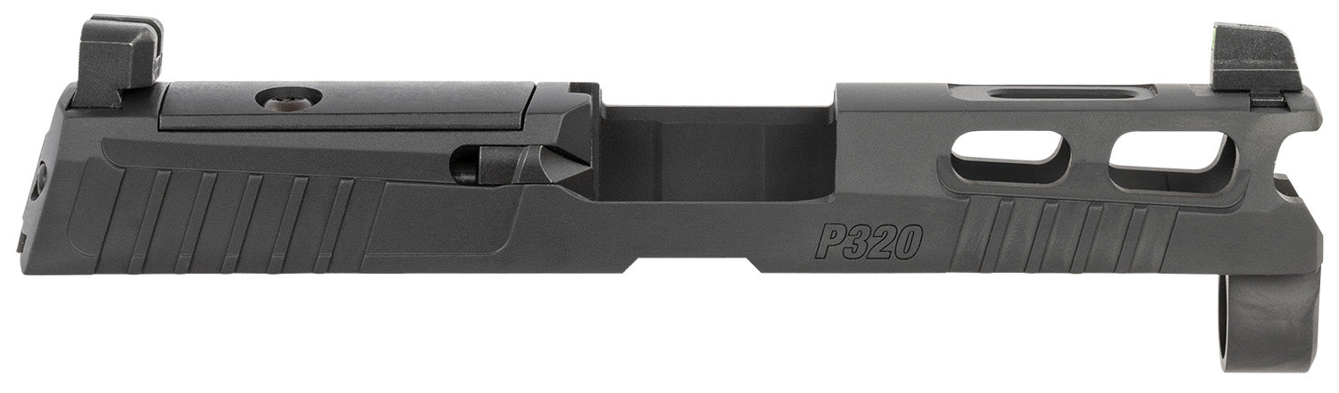 Sig Sauer 8900949 P320 Sig P320 9mm Luger PVD Black Stainless Steel Optic Ready Slide XRAY3 Suppressor Sights Compatible With ROMEO1 PRO ROMEO2