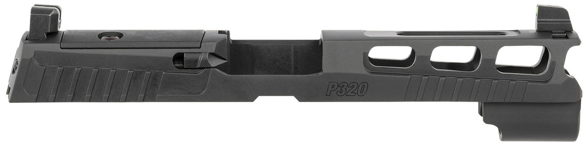Sig Sauer 8900950 P320 Sig P320 9mm Luger PVD Black Stainless Steel Optic Ready Slide XRAY3 Suppressor Sights Compatible With ROMEO1 PRO/ROMEO2