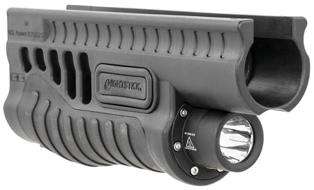 Nightstick SFL11GL Shotgun Forend Light Black 1200 Lumens White LED Green Laser Mossberg 500/590/590A1/Shockwave