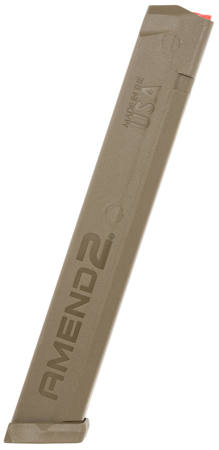 Amend2 A2GLKSTICKFDE A2-Stick 34rd 9mm Luger Compatible w/Glock Flat Dark Earth Polymer