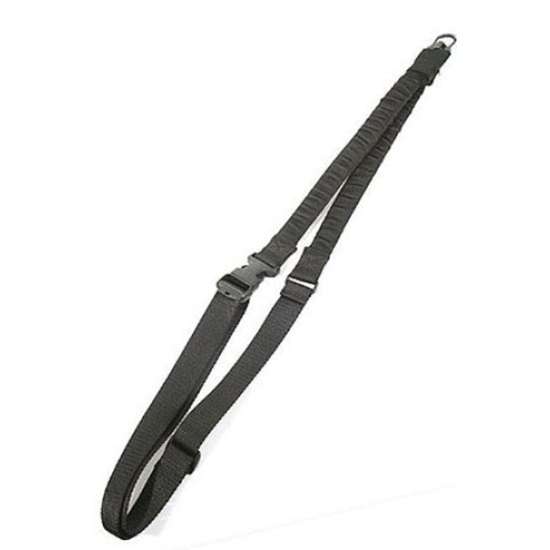 RED WHITE & BLUE SINGLE POINT TACTICAL SLING BLACK