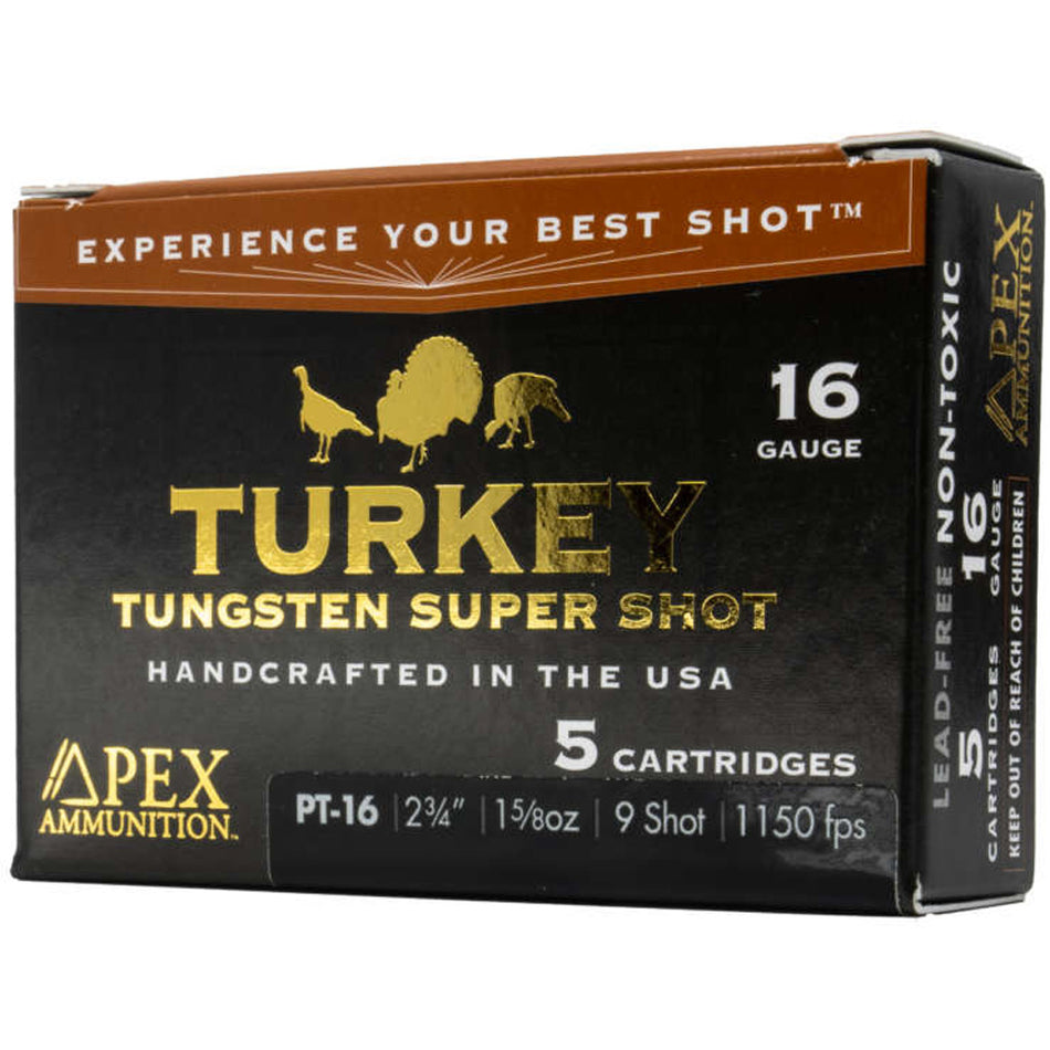 Apex Turkey TSS 16 Gauge 2.75 in 1-5/8 oz #9